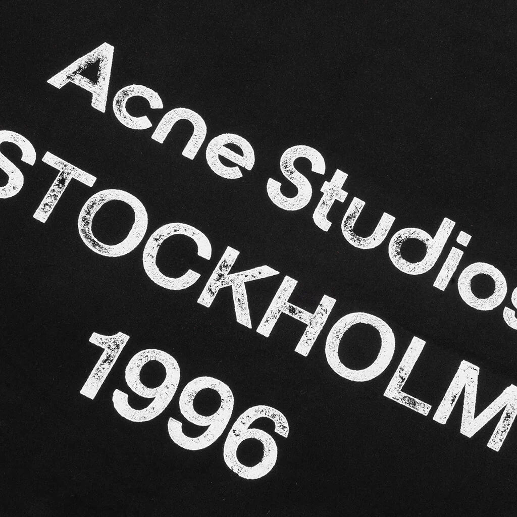 Logo Zipper Jacket Black