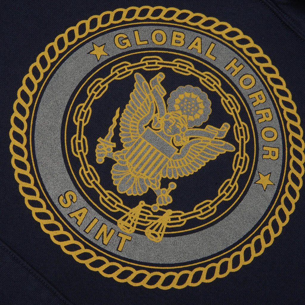 Saint Seal Hoodie Navy