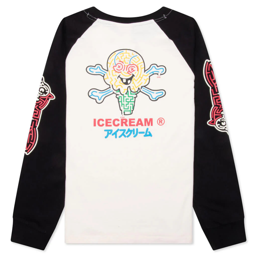 Kids Collect Them All L S Knit Whisper White