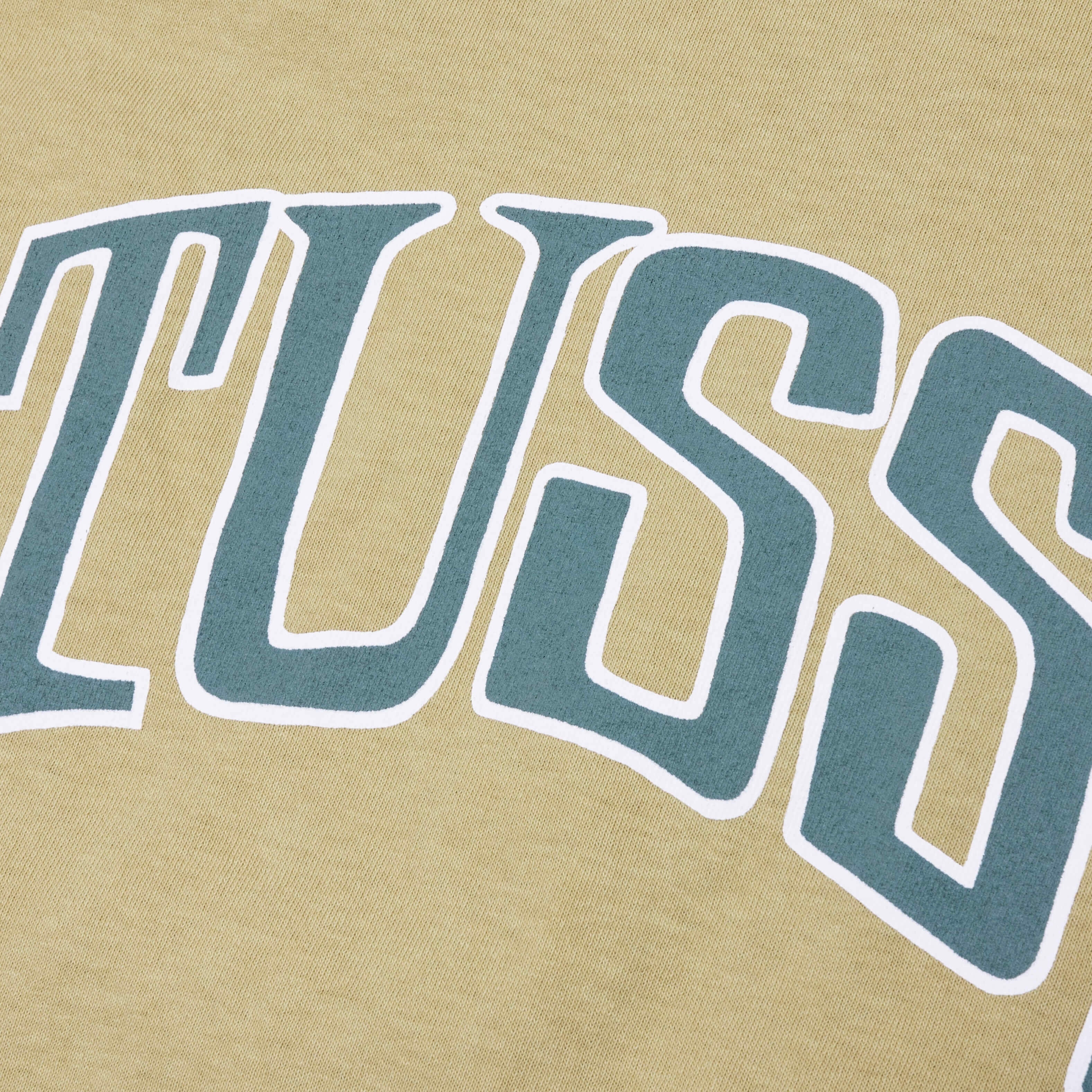 Arched Pigmented Dyed Tee Elm