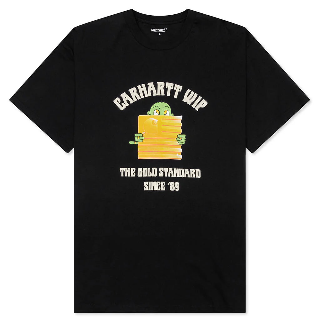 S S Gold Standard T Shirt Black