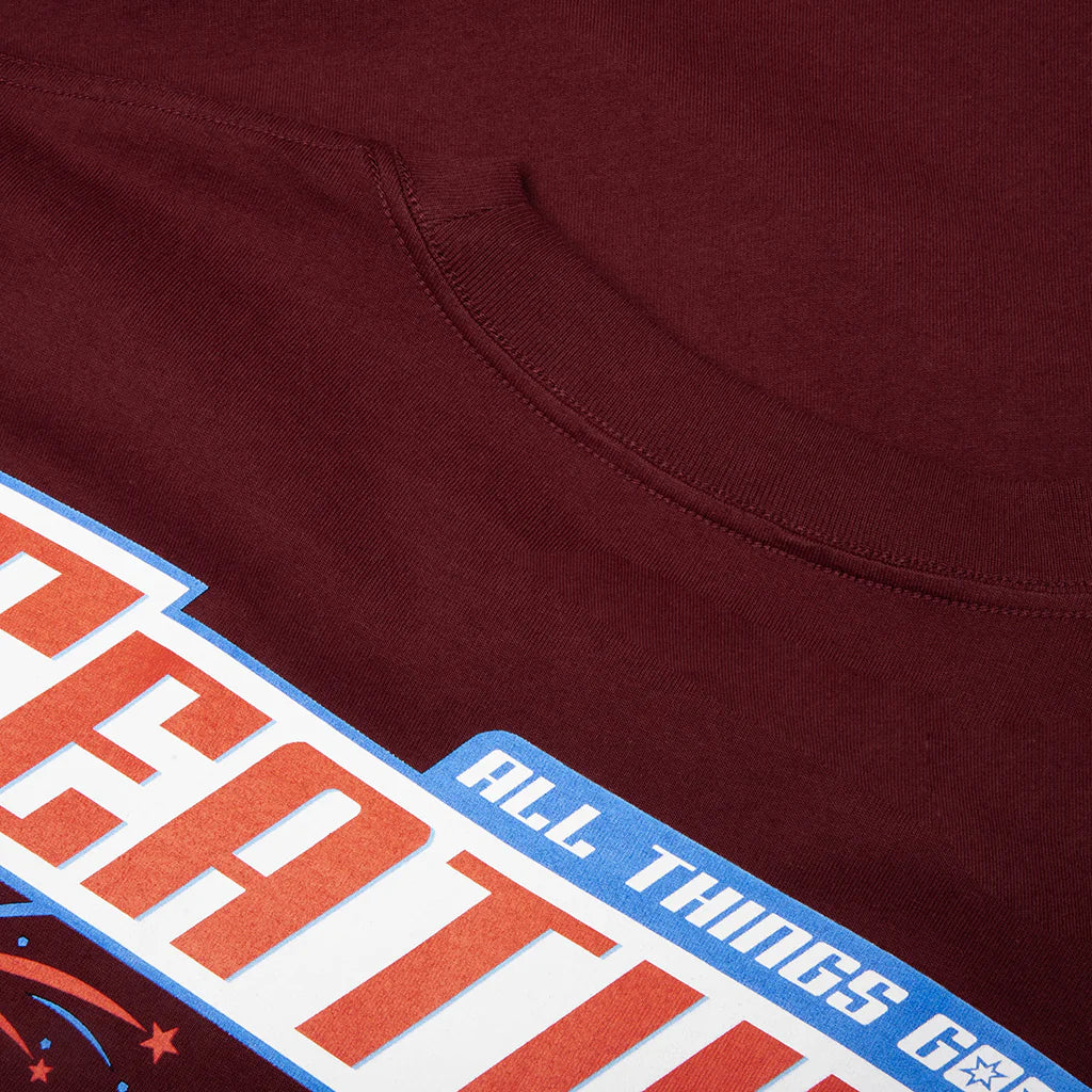 Rocket Pop Tee Oxblood Red