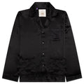 Silk Pajama Shirt Black