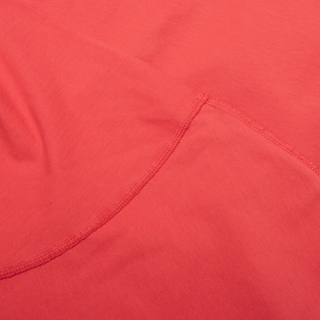 Lazy S S Tee Washed Red