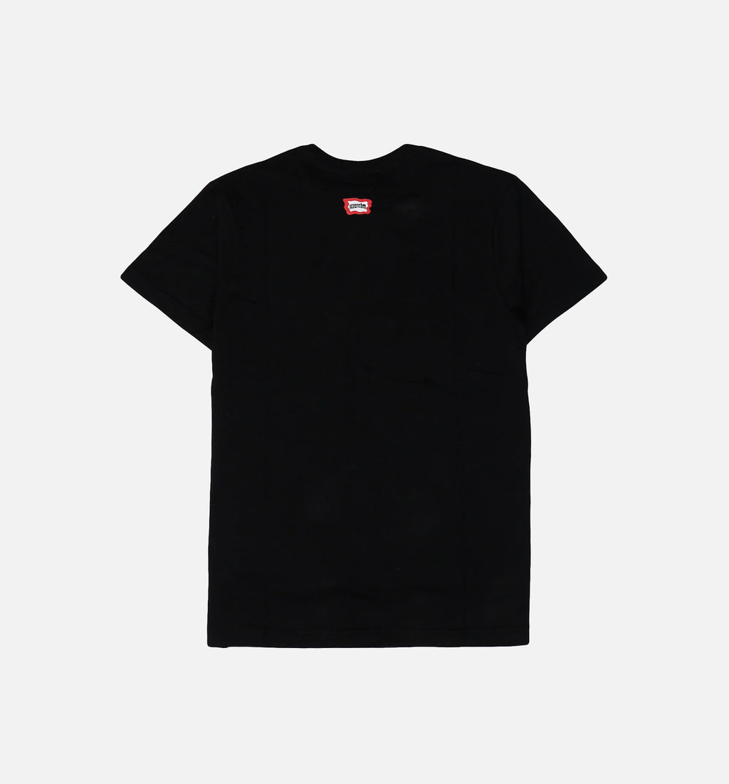 Uno Short Sleeve Tee Mens T Shirt Black