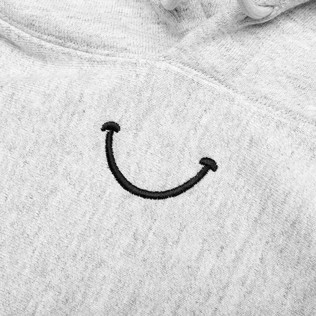 Smile Hoodie Grey