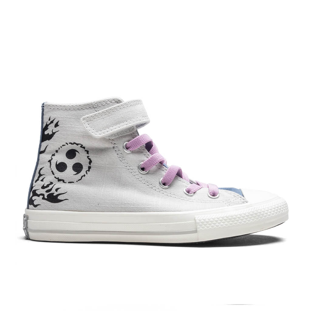 Converse x Naruto Chuck Taylor All Star 1V Hi Vintage White Fossilized Black
