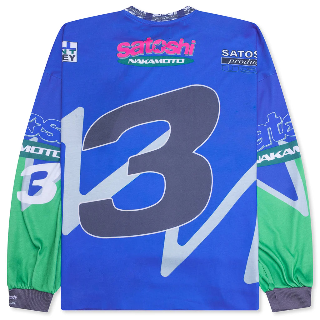 Speedway Longsleeve Blue