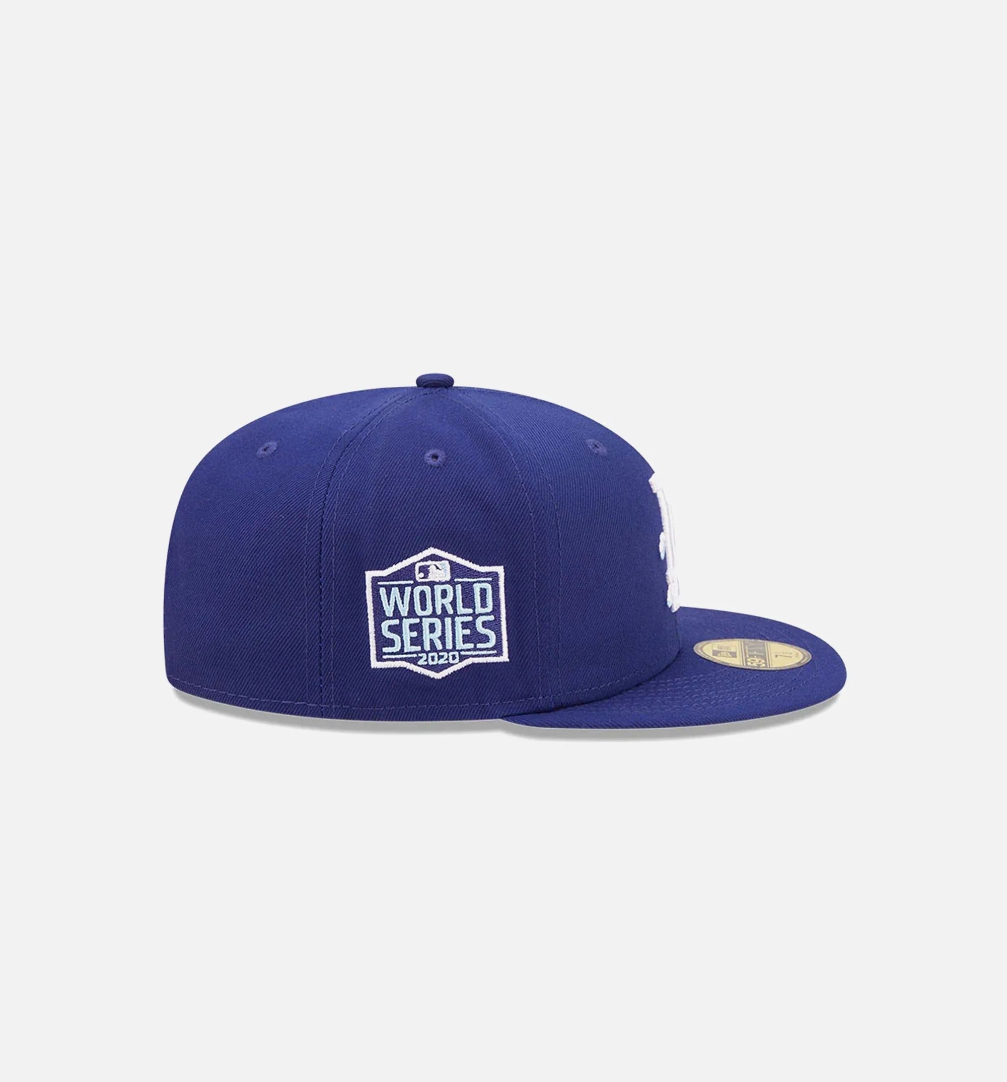 Los Angeles Dodgers Comic Cloud 59FIFTY Fitted Cap Mens Hat Blue
