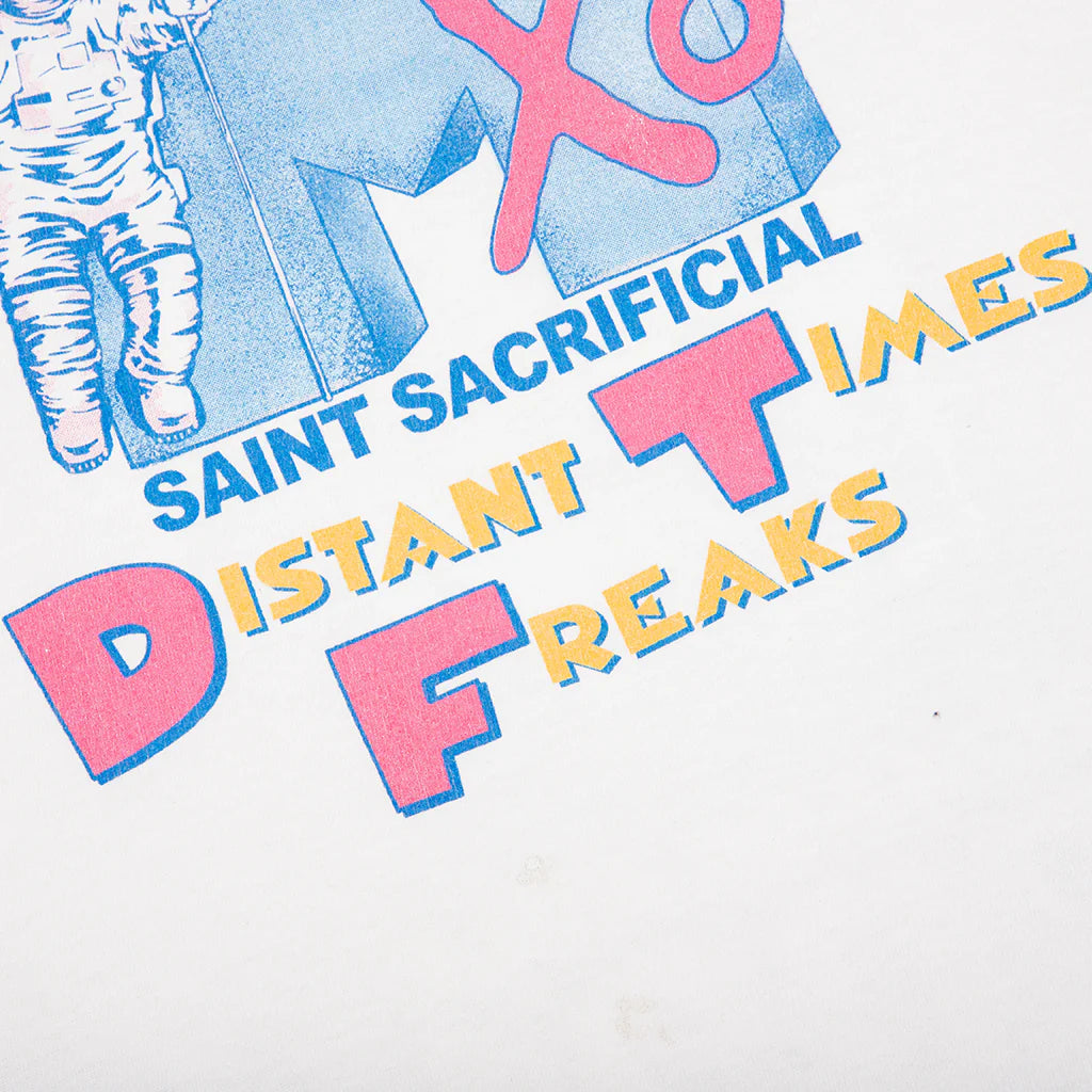 Saint Michael x Sean Wotherspoon Astro Distant Times Freaks T Shirt White
