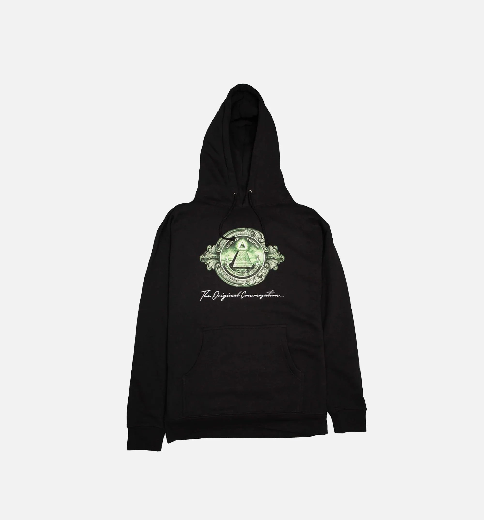 Society Mens Hoodie Black Black