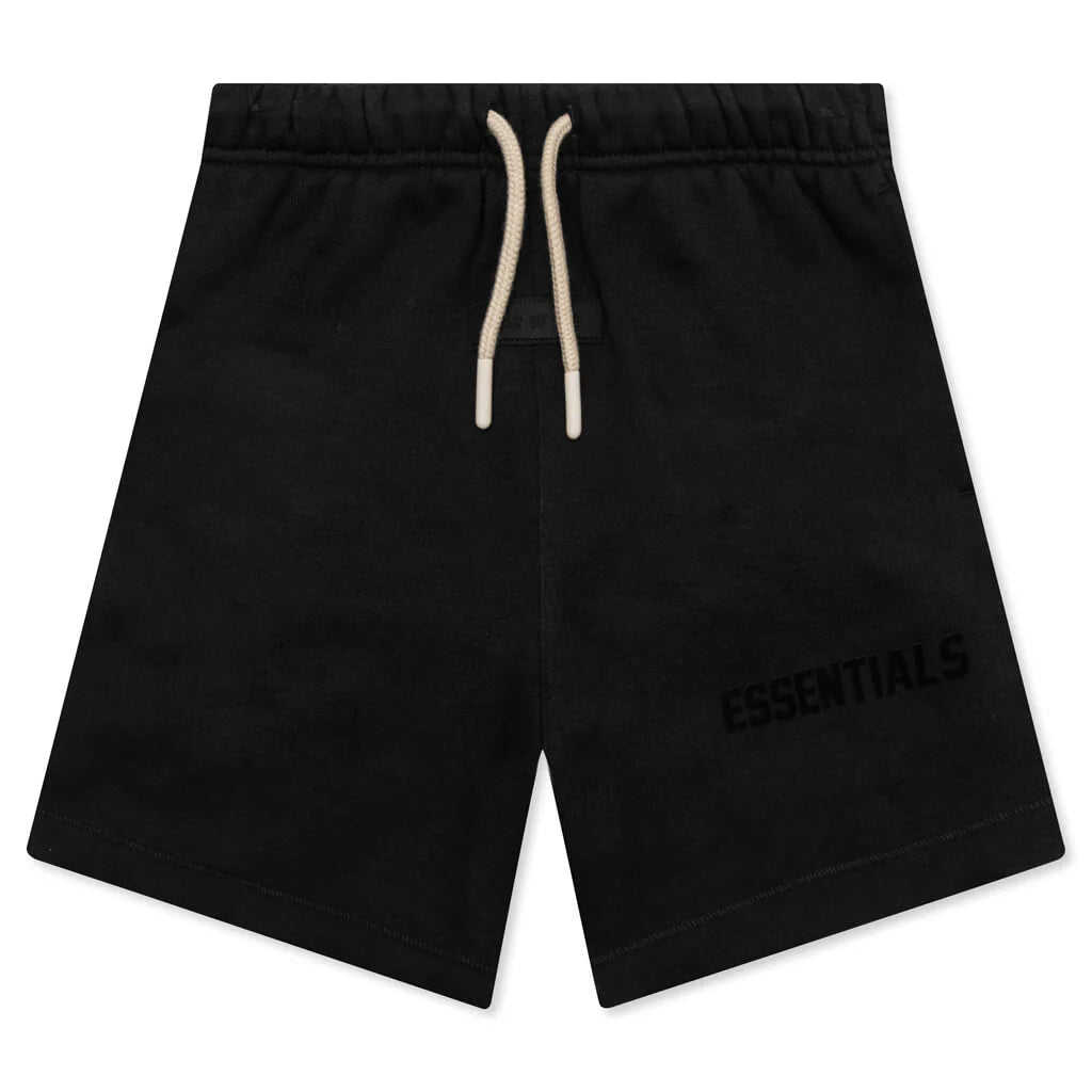 Kids Sweatshort Jet Black