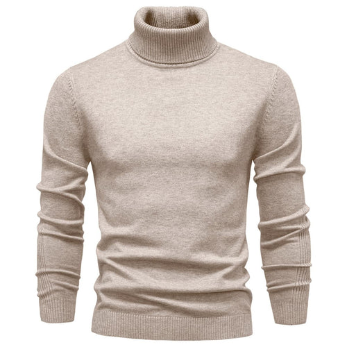 Mens Turtleneck Pullover Sweater