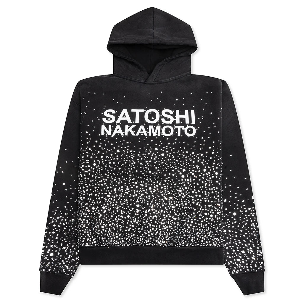 Shattered Glass Hoodie Black