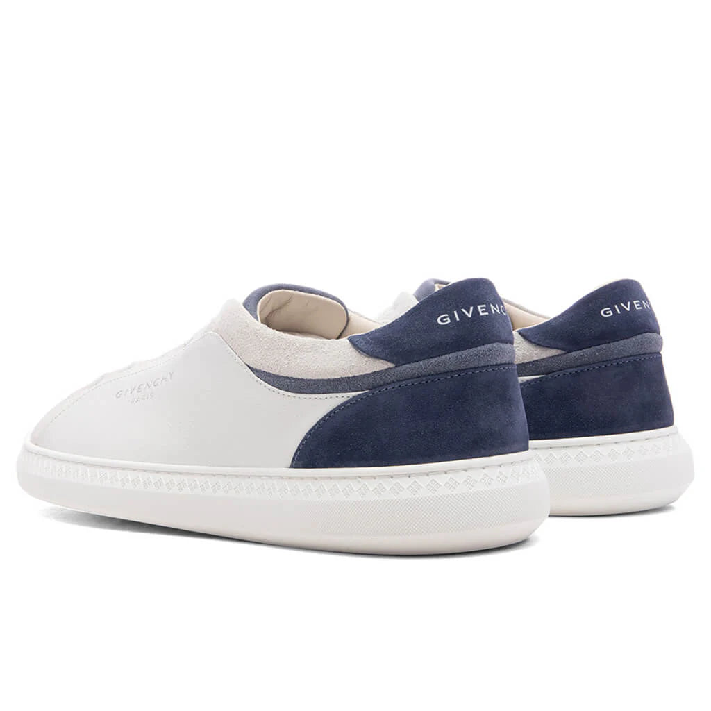 G Set Low Sneakers White Blue