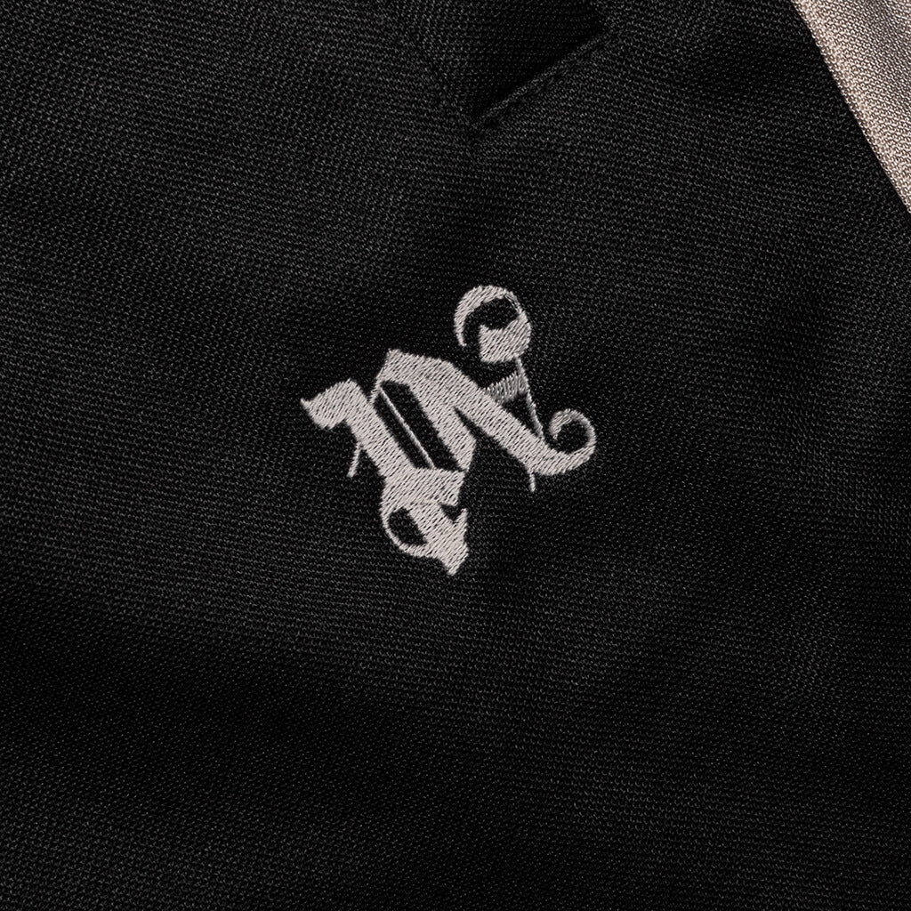 Monogram Colorblock Track Pants Black Light