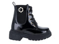 Botas Kassandra de Charol Negro para Niña