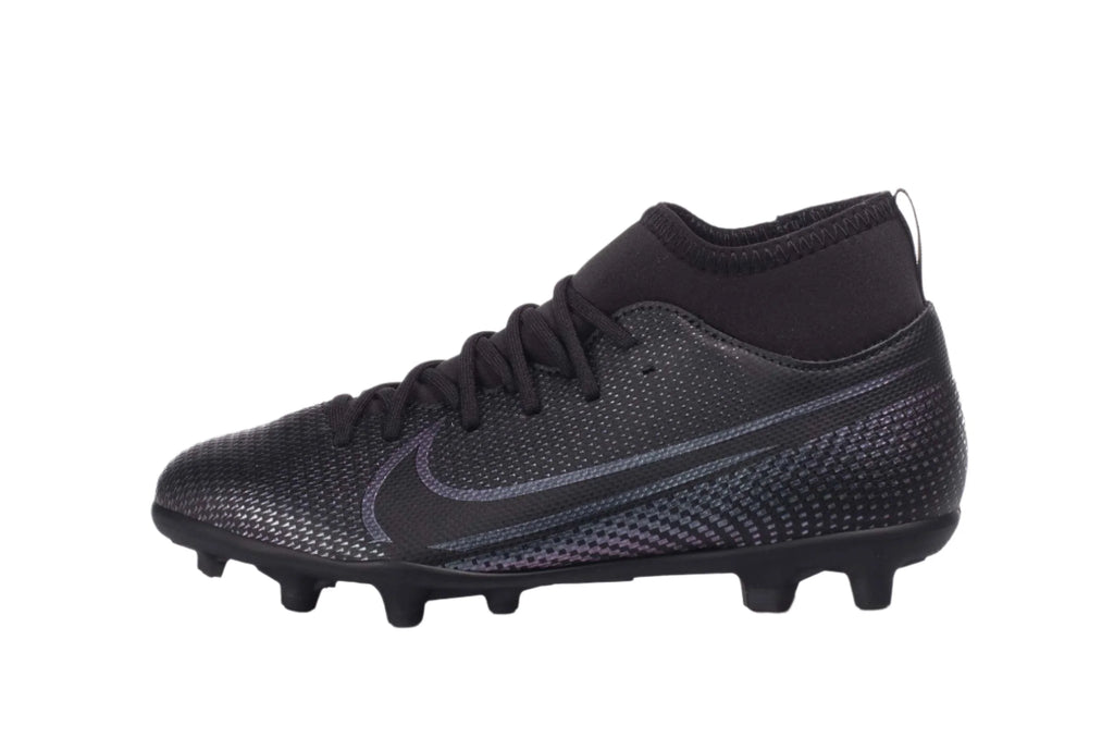 Nike JR Mercurial Superfly 7 Club MG Multi Ground Soccer Cleats Black