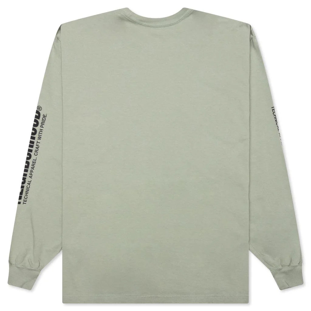 NH L S Tee 1 Sage Green