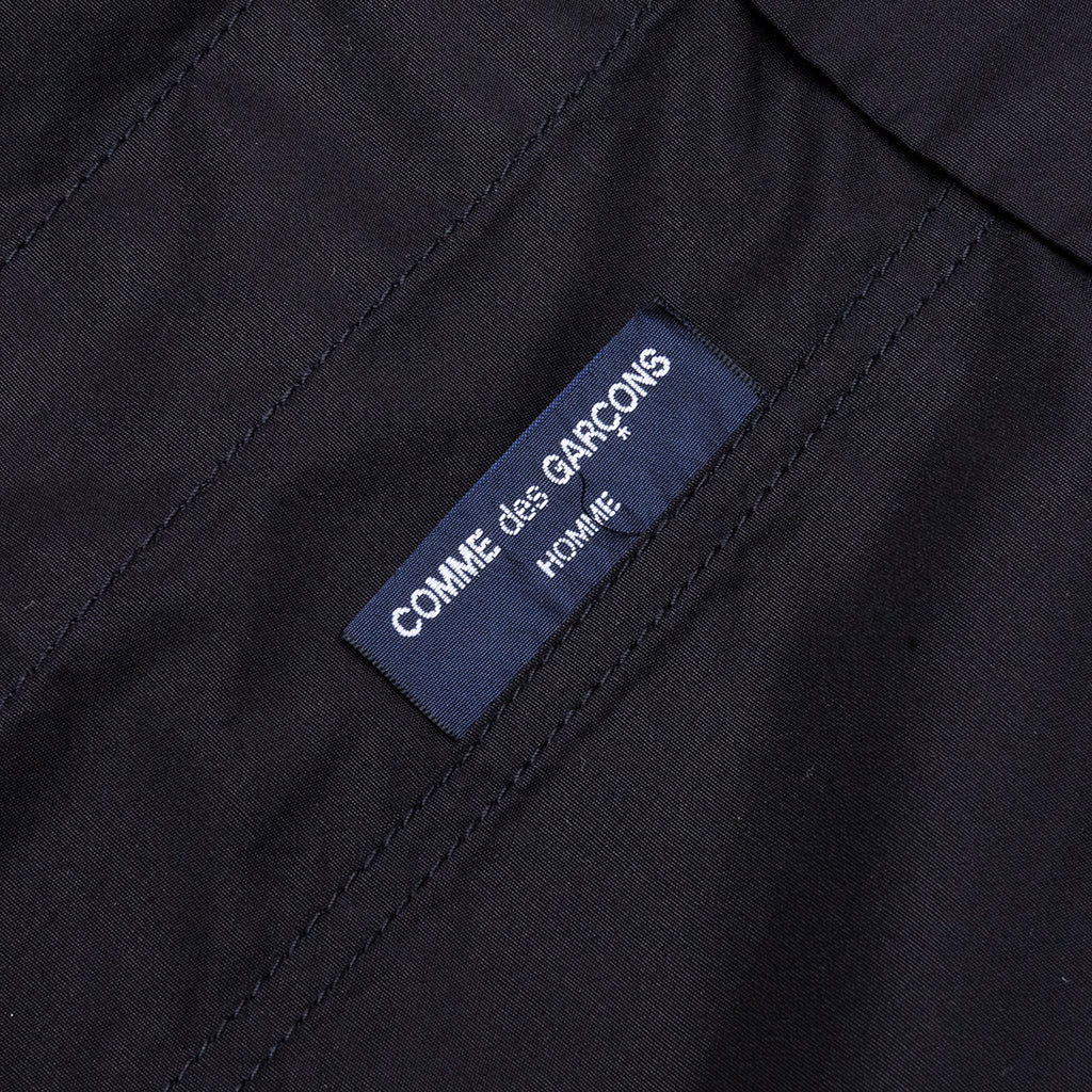 Drawstring L S Shirt Black