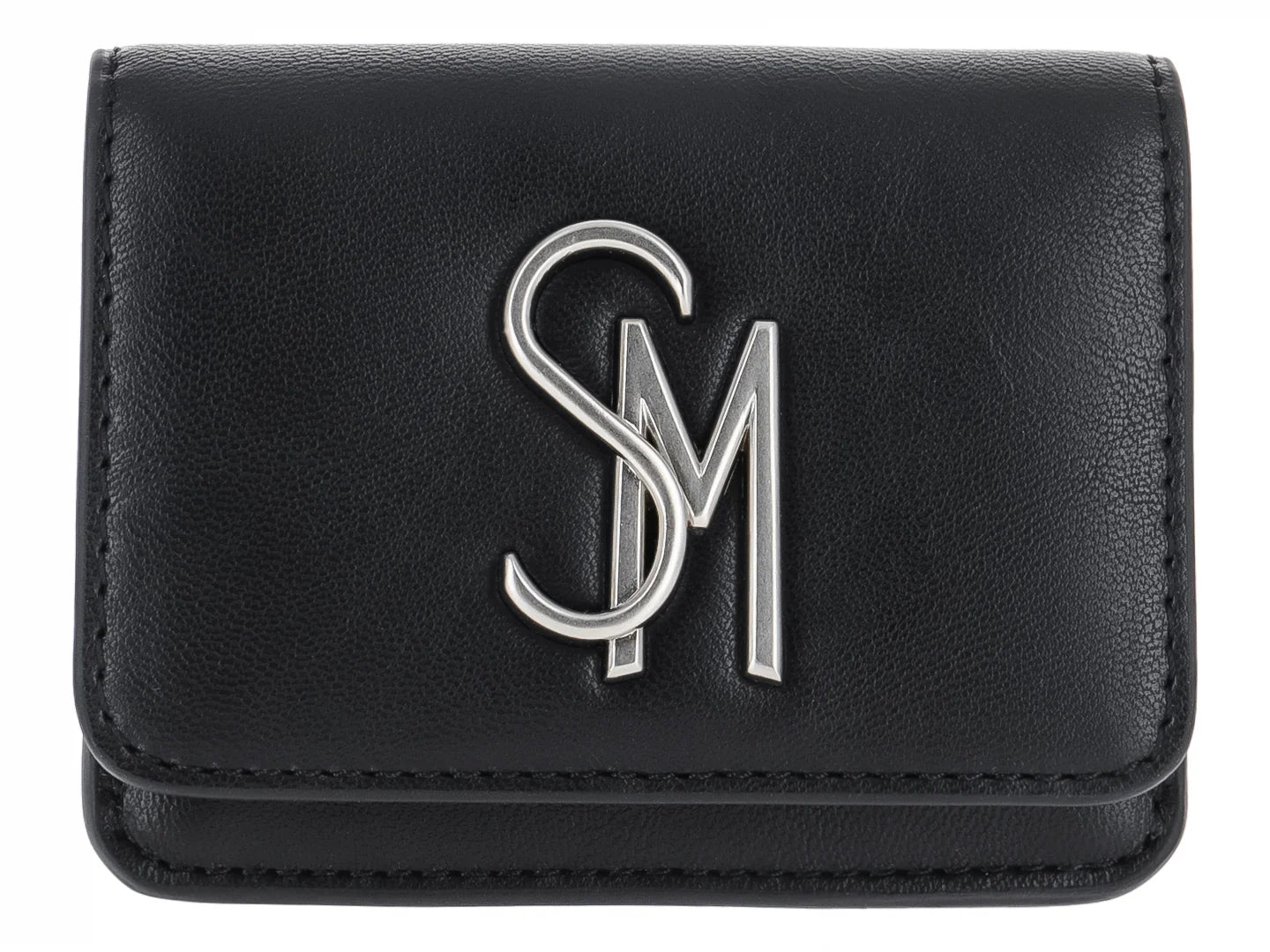 Cartera Steve Madden Balzo Negro Plata para Mujer