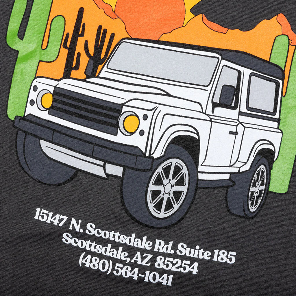 Scottrover S S Tee Pigment Black