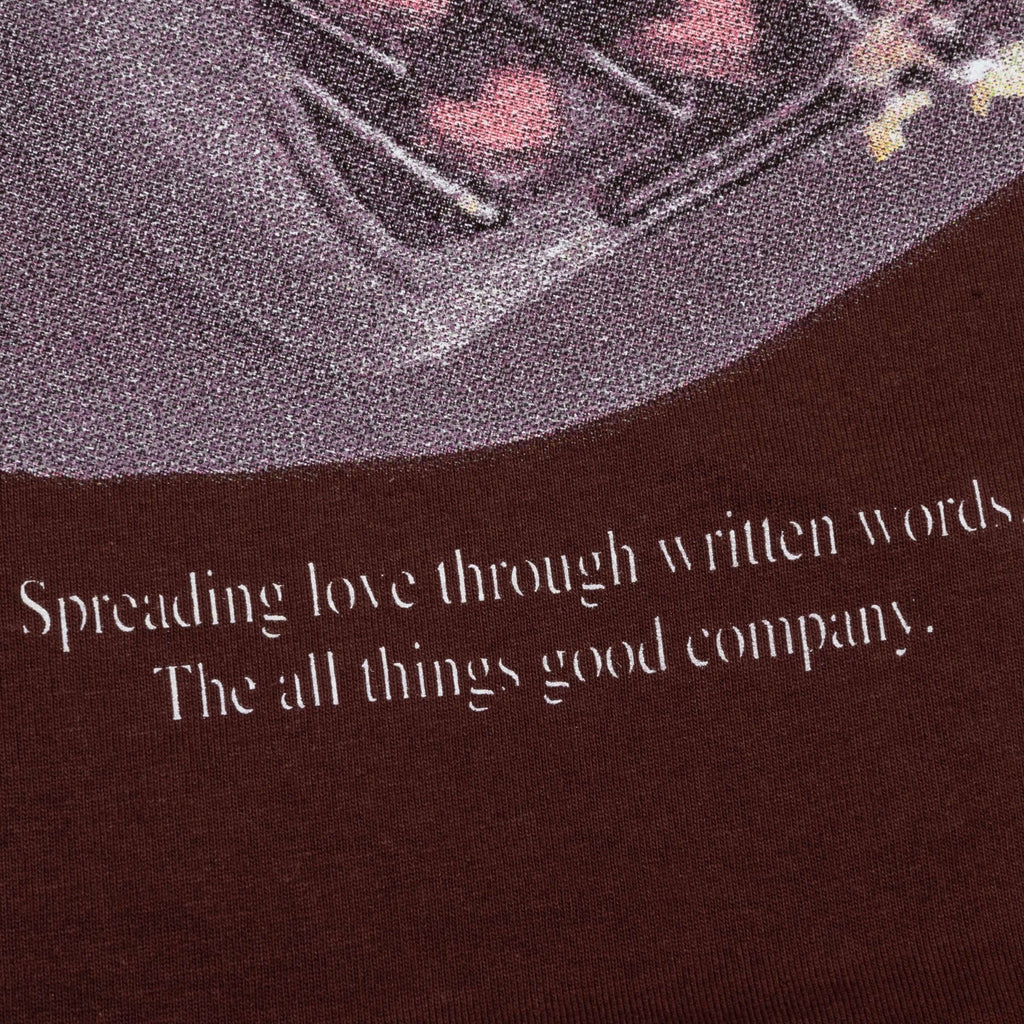 Love Letters Tee Bitter Chocolate