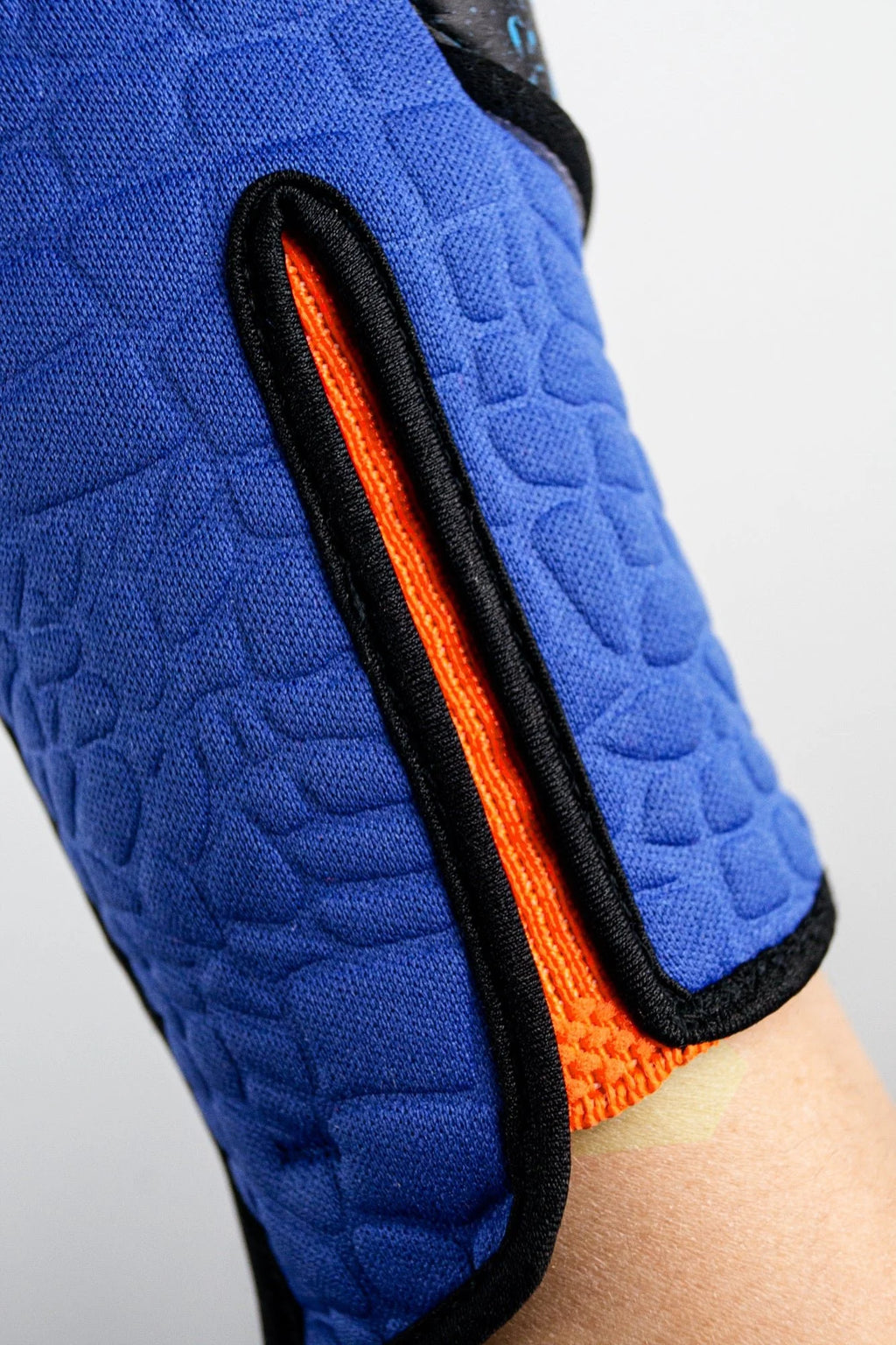 Reusch Attrakt Fusion Strapless Adaptiveflex Goalkeeper Gloves Blue Orange Black
