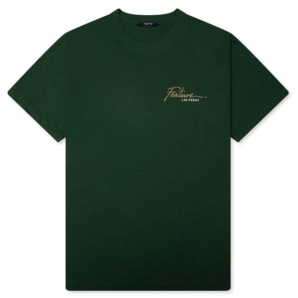 FEATURE x Wynn Cards Tee Dark Green