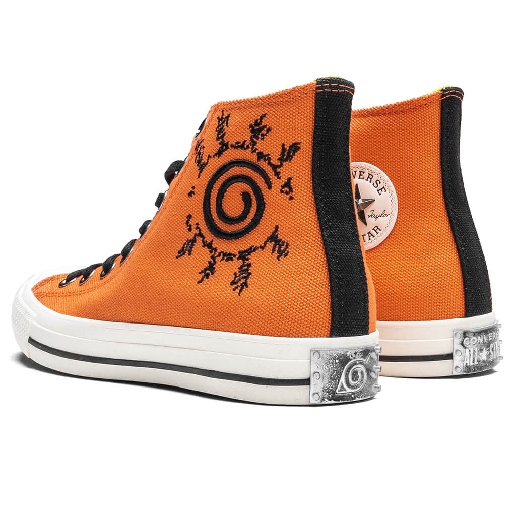 Converse x Naruto Chuck Taylor All Star Hi Egret Pale Magma Black