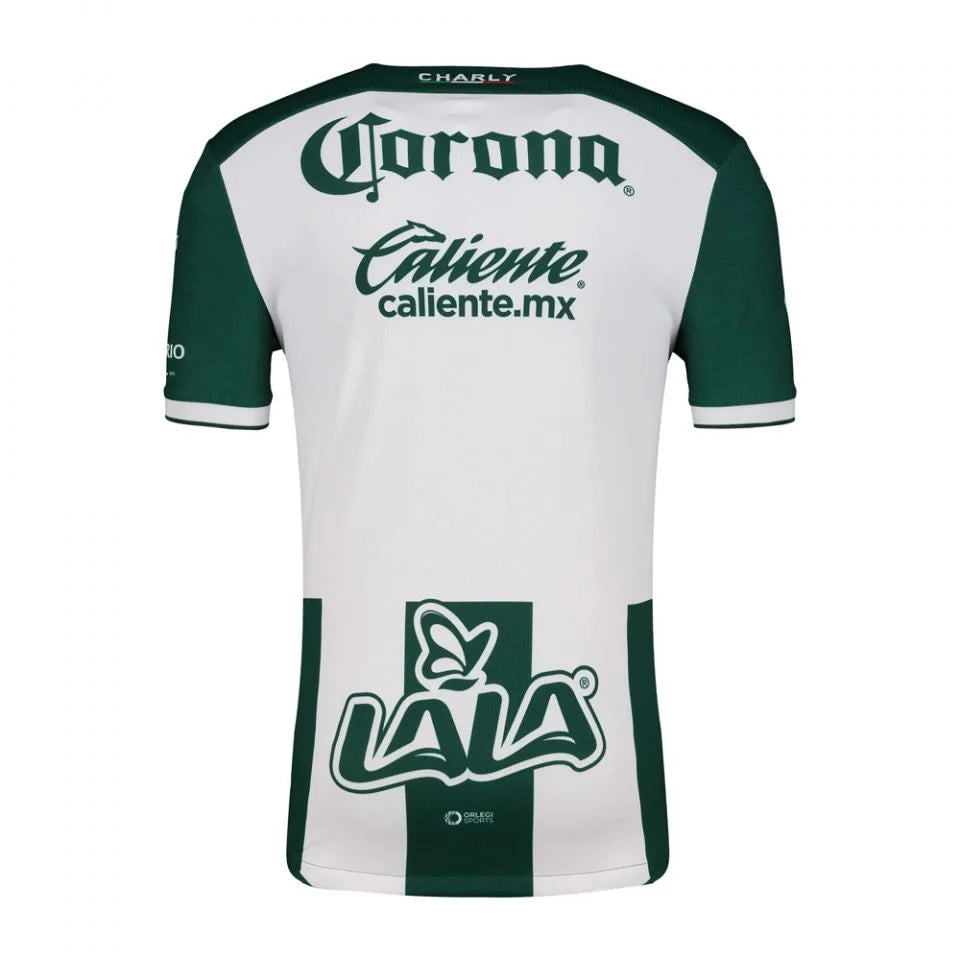 Charly Santos Home Jersey 24 Authentic Green White