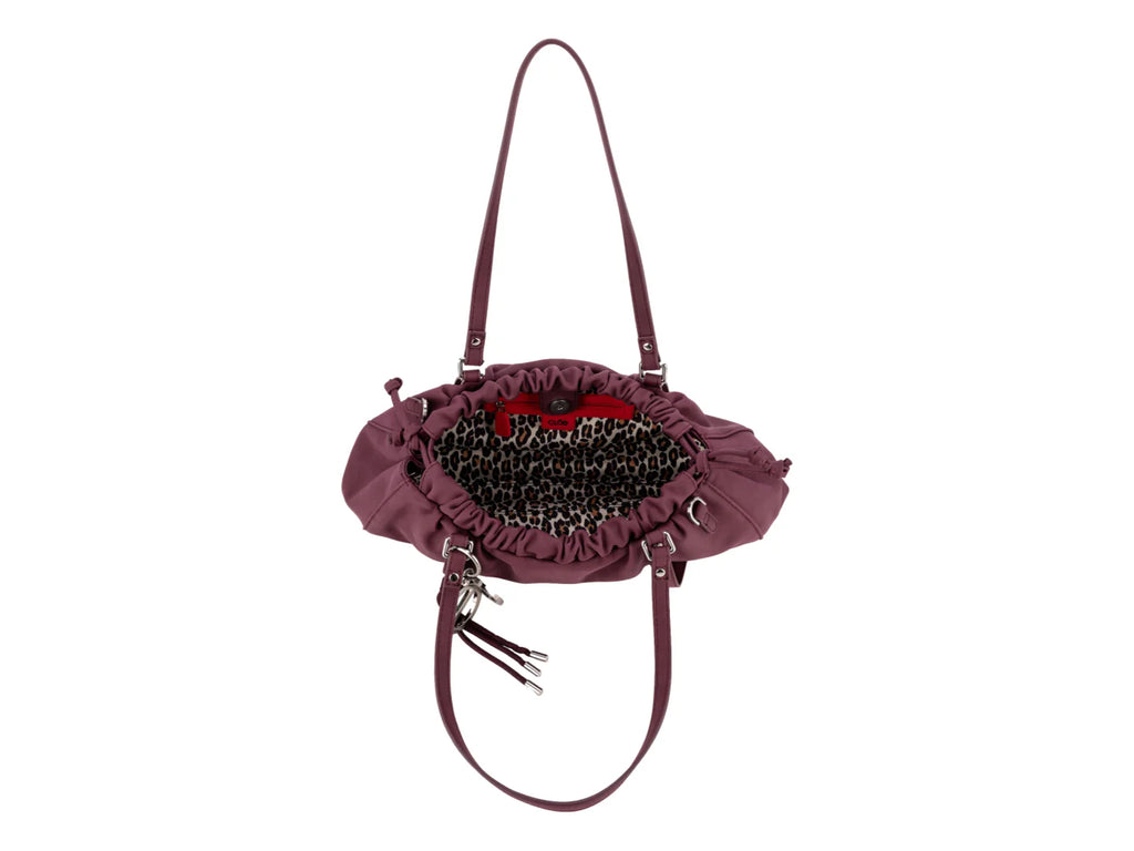 Bolsa de Hombro Cloe Tinto para Mujer