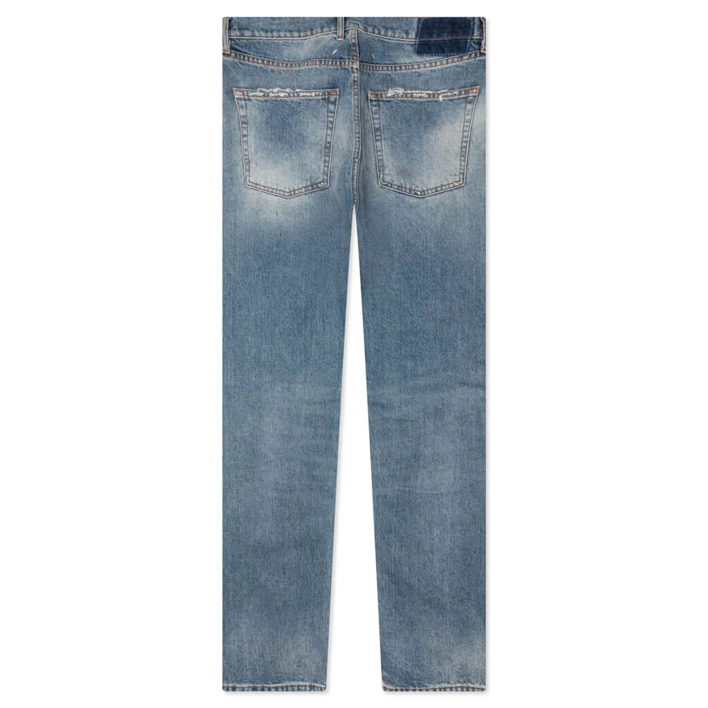 Pants 5 Pockets Light Indigo