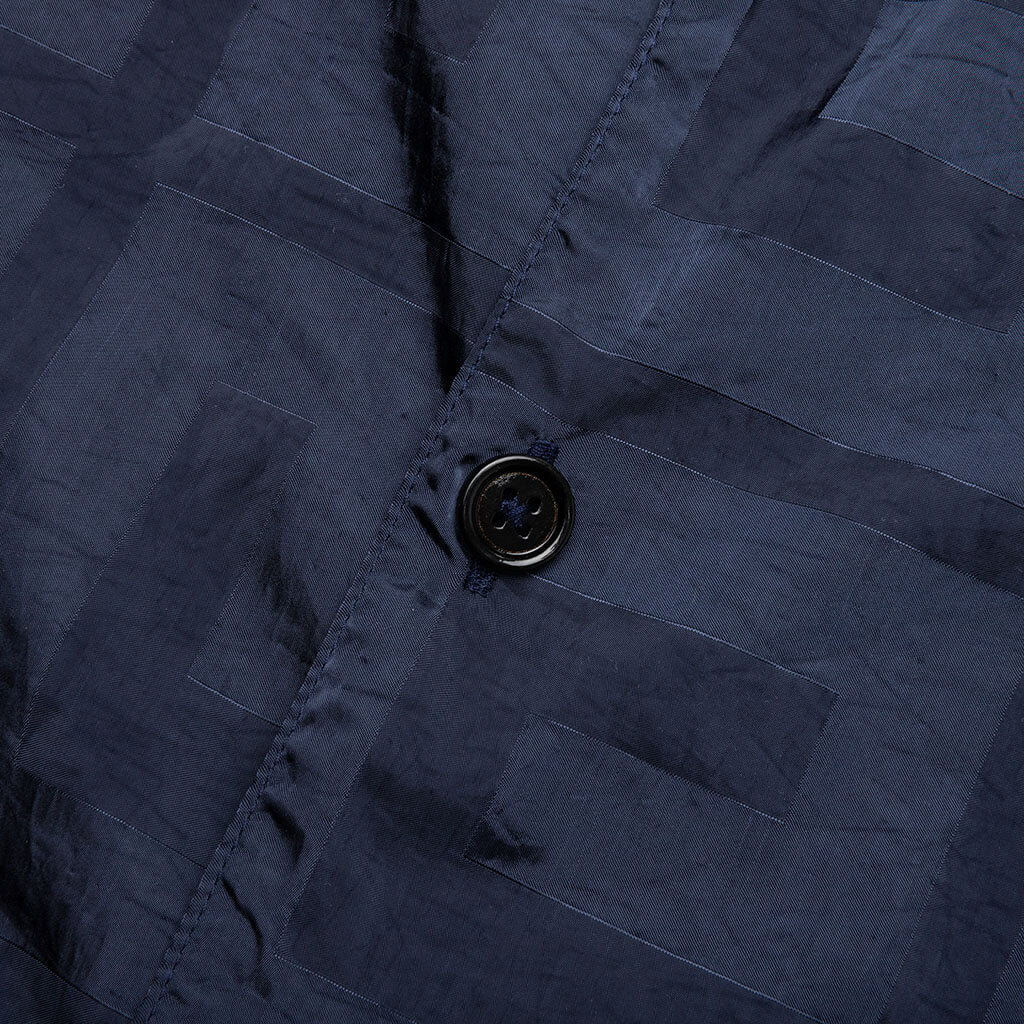 Boxy Fit S S Shirt Garment Dye Navy