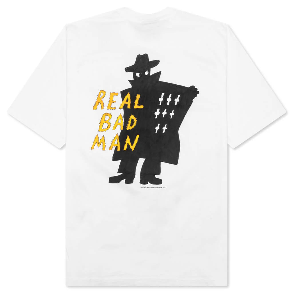 RBM Comix S S Tee White