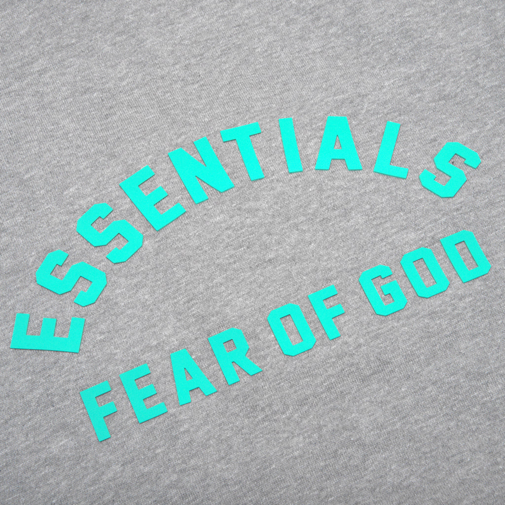 Kids Heavy Jersey S S Tee Dark Heather Oatmeal