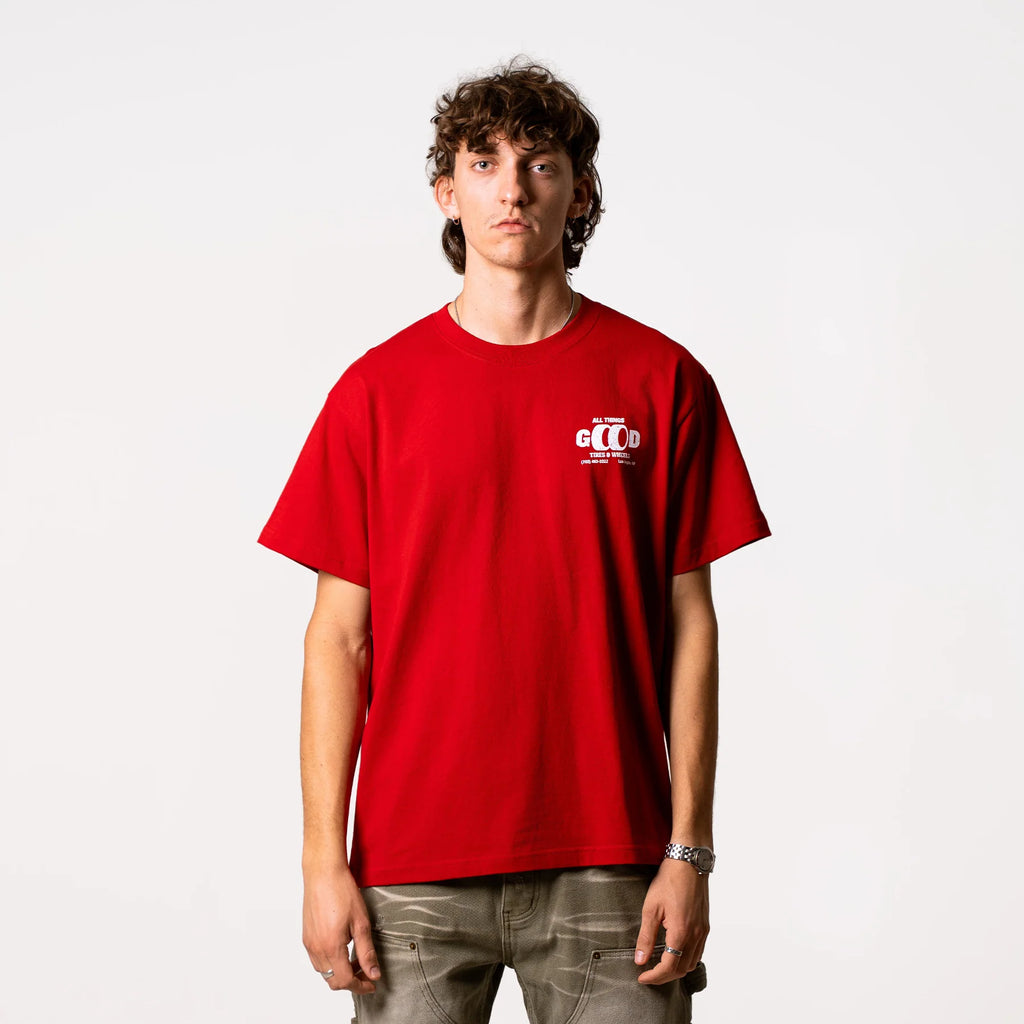 ATG Tires Tee White