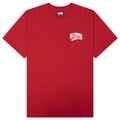 Small Curve S S Tee Red