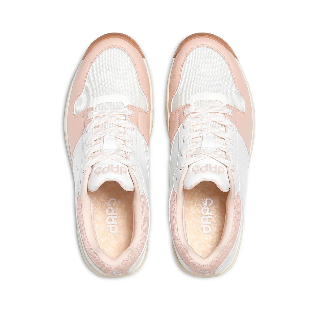 DAPS DESI Low Pink White Mens Pickleball Shoes