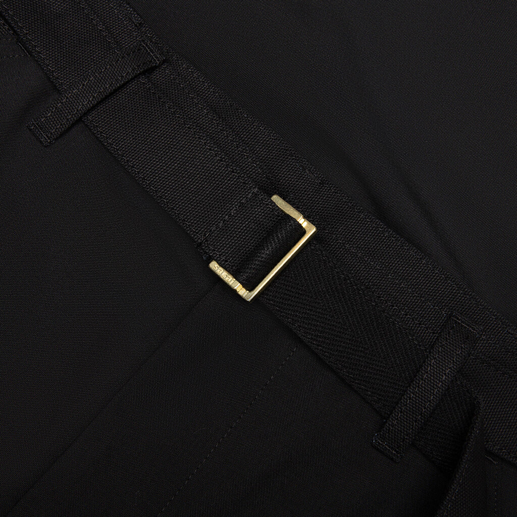 Sacai x Carhartt WIP Duck Pants Black