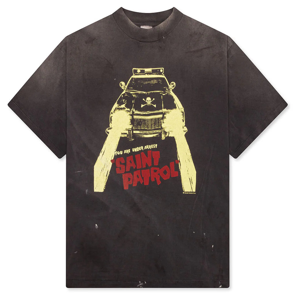 Saint Patorol S S Tee Black