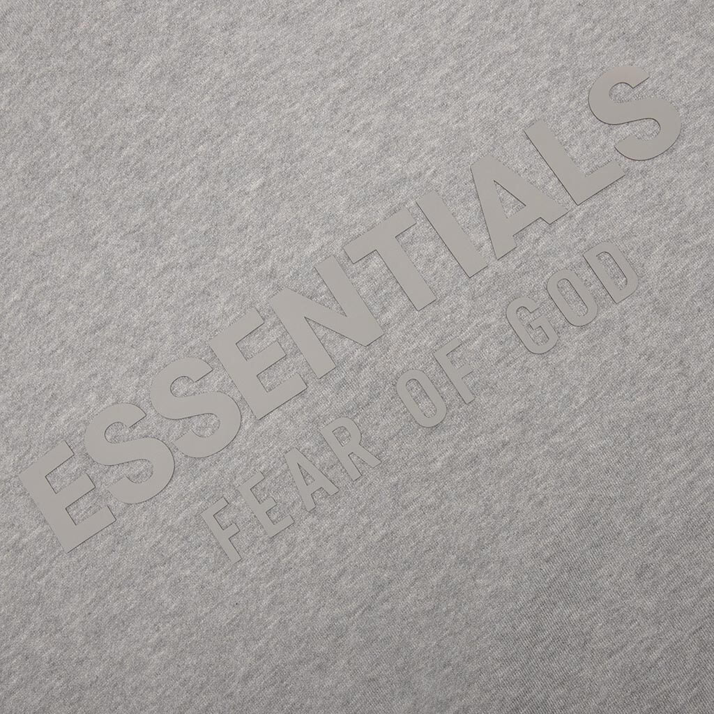 L S Polo Dark Heather Oatmeal