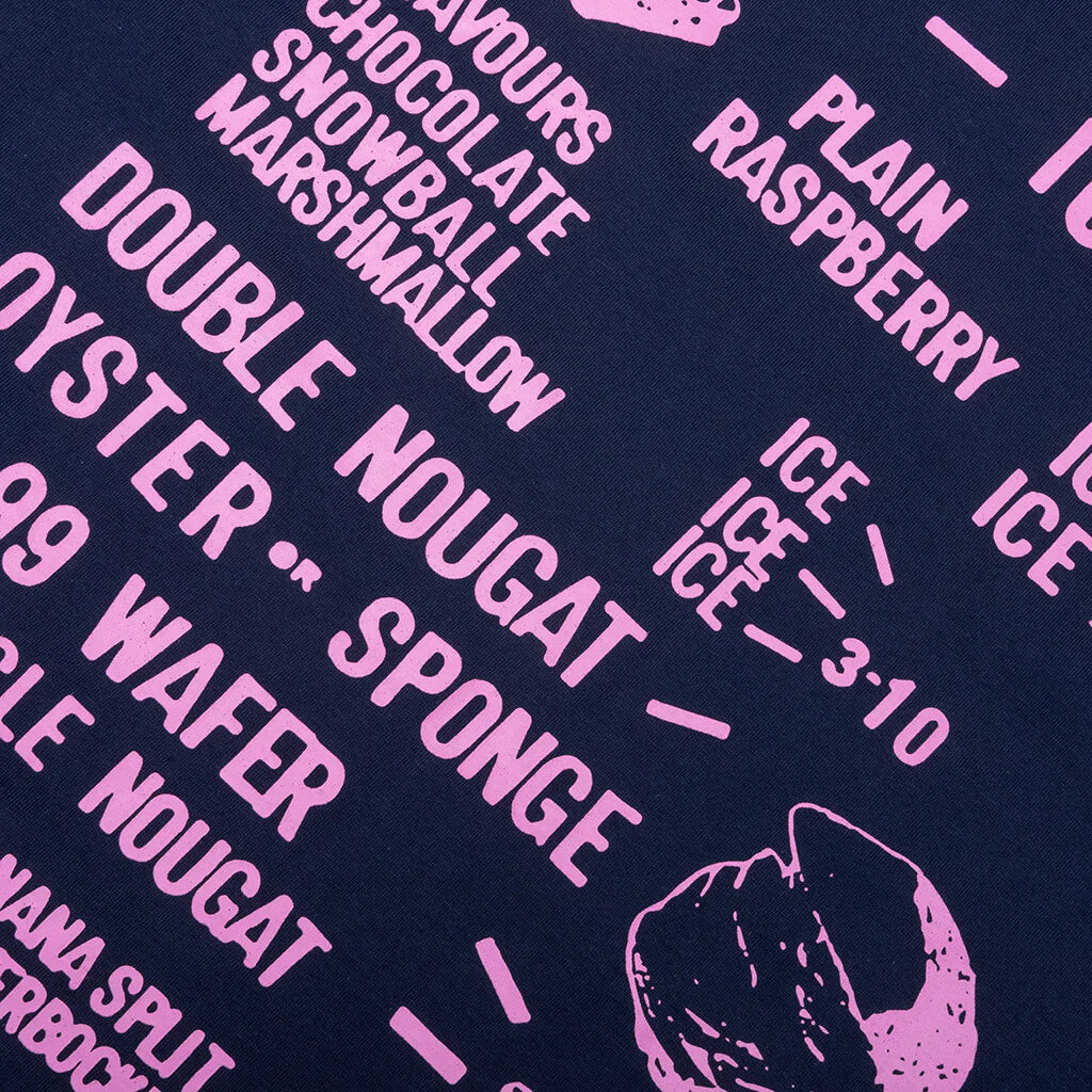 Menu S S Tee Black Iris