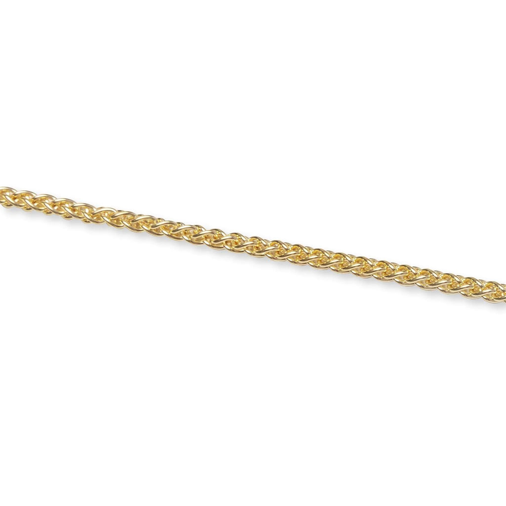 Spike Chain Gold S925 Sterling Silver with 18K Gold Plating