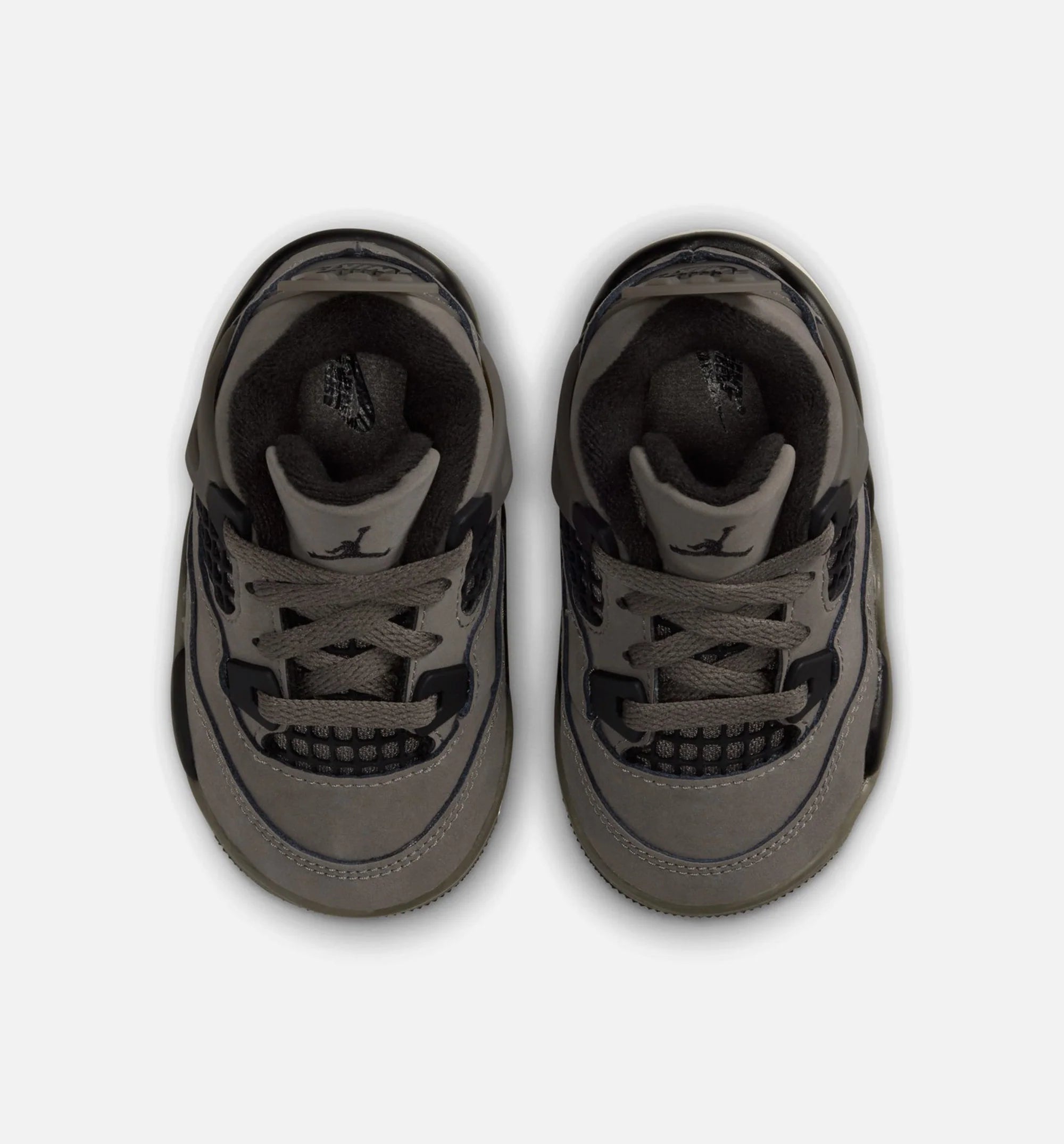 Air Jordan 4 Retro Cave Stone And Black Infant Toddler Lifestyle Shoe Cave Stone Black Moon Particle