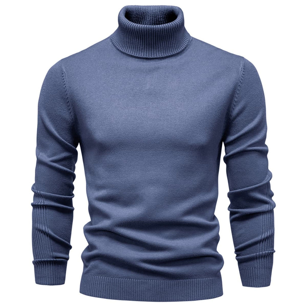 Mens Turtleneck Pullover Sweater