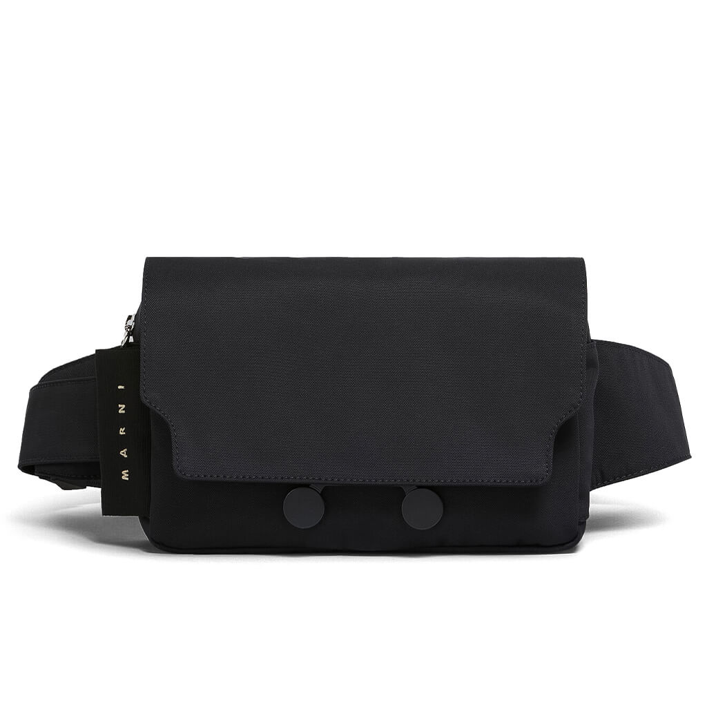 Black Cordura Cityscape Belt Bag Black