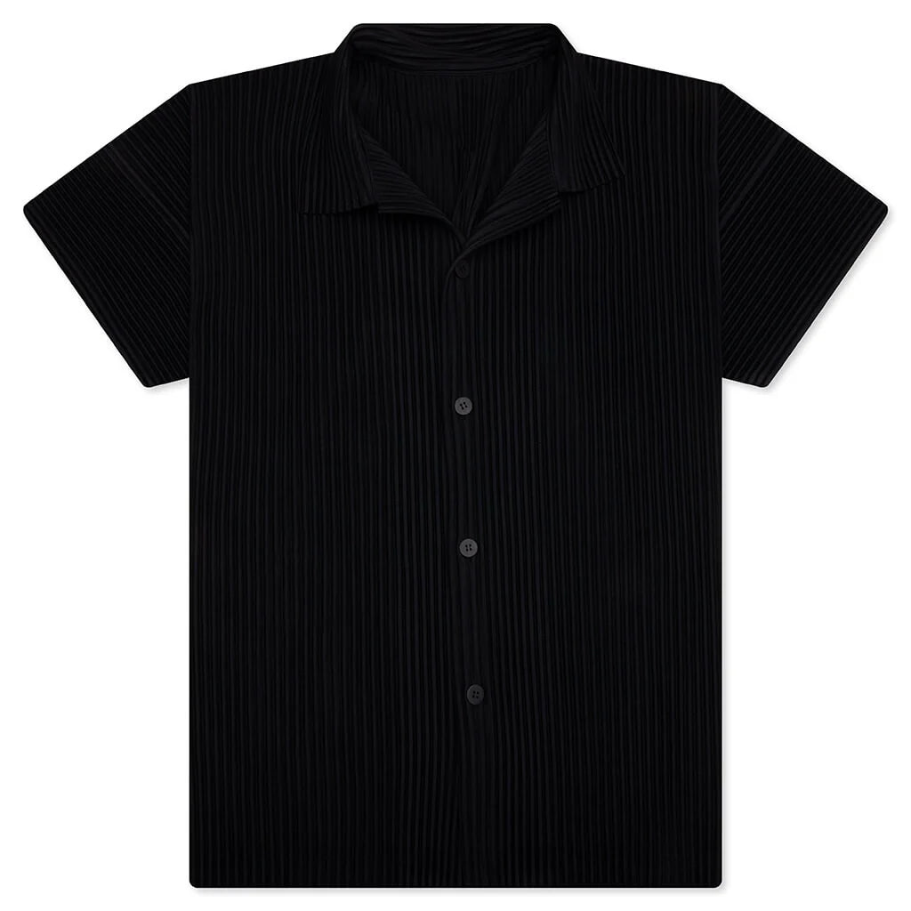 MC April Button Up Black