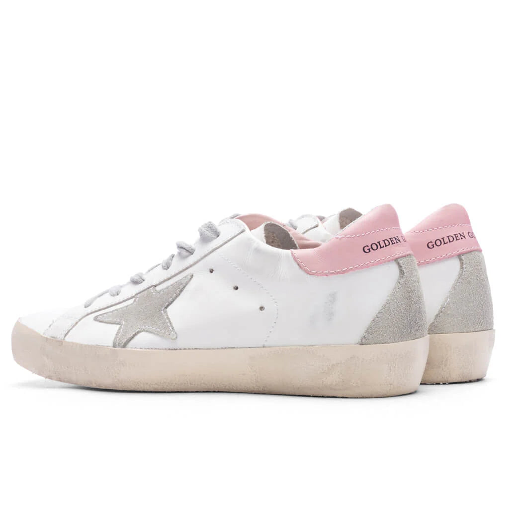 Womens Super Star Sneakers White Ice Light Pink
