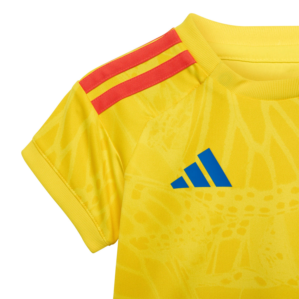 adidas Colombia Home Baby Soccer Mini Kit 26 Yellow Blue